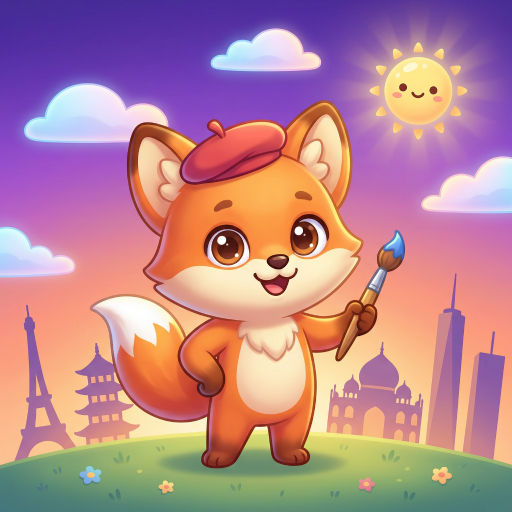 Fox Draw World icon